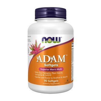 Мультивитаминный комплекс для мужчин NOW Adam Superior Men's Multi (90 капсул) NOW Adam (90 softgels) 000004551 фото