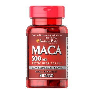 Puritan's Pride Maca 500 mg (60 caps) 000011576 фото
