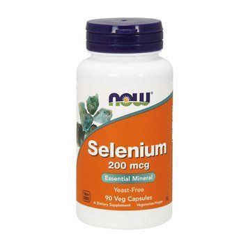 NOW Selenium 200 mcg (90 veg caps) 000012117 фото