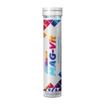 Магній + Вітамін B6 All Nutrition Mag-Vit, 20 шипучих таблеток 000026764 фото