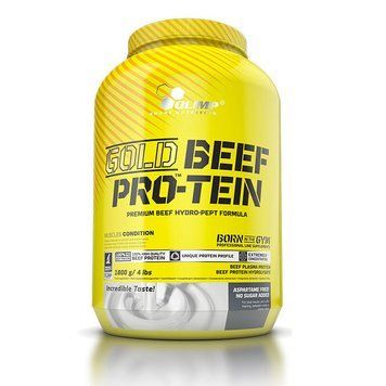 OLIMP Gold BEEF Pro-Tein (1,8 kg, cookies & cream) 000006491 фото