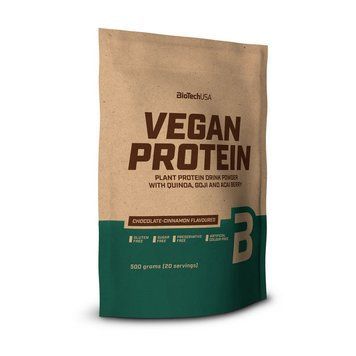 Рослинний протеїн BioTechUSA Vegan Protein (з суперфудами), 500 г BioTech Vegan Protein (500 g, фруктовый fruit) 000015624 фото