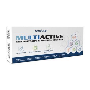 Мультивитаминный комплекс Activlab MultiActive, 60 капсул 000031637 фото
