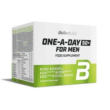 Витаминно-минеральный комплекс для мужчин BioTech USA One-A-Day 50+ For Men, 30 пакетиков 000026052 фото