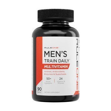 Витамины для мужчин R1 Men's Train Daily 90 таблеток R1 (Rule One) Men's Train Daily (90 tabs) 000022012 фото