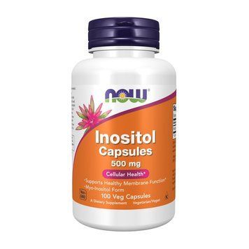 NOW Inositol 500 mg (100 caps) 000008812 фото