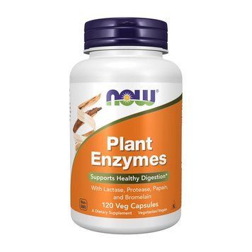 NOW Plant Enzymes (120 veg caps) 000019591 фото