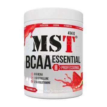 Амінокислоти MST BCAA Essential Professional 414 г MST BCAA Essential Professional (414 g, mango) 000024278 фото