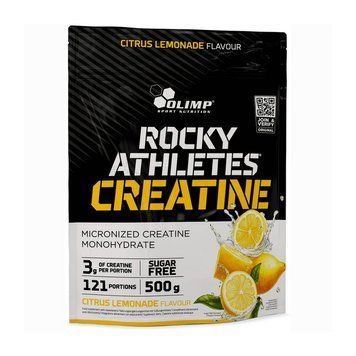 Креатин моногидрат Olimp Rocky Athletes Creatine (200 г / 500 г) BioTech Shaker Wave 2010 г. BioTech USA "Барселона Red" (600 ml, Barcelona Red) 000033038 фото