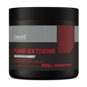 Предтренировочный комплекс OstroVit Pump Extreme (300 г), Черная смородина OstroVit Pump Extreme (300 g, black currant) 000020612 фото
