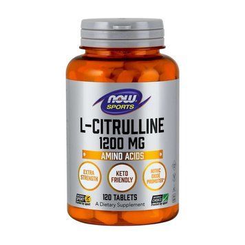 NOW Citrulline 1200 mg (120 tabs) 000012130 фото