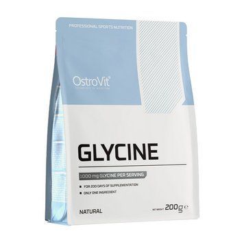 Гліцин OstroVit Glycine, порошок, 200 г OstroVit Glycine (200 g, коричневый) 000013410 фото