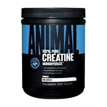 Креатин моногидрат Animal 100% Pure Creatine Monohydrate (без вкуса, 300g) 000001198 фото